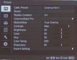 Sony_XW_MEnu