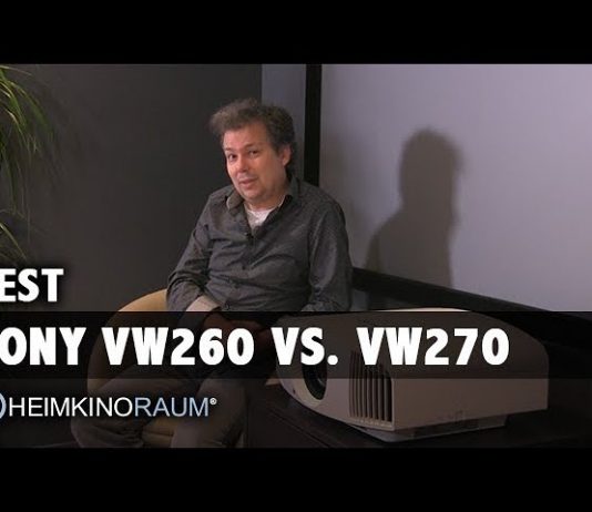 Vergleichsvideo: Sony VPL-VW260 oder doch lieber VW270?